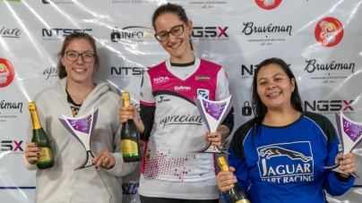Raquel Nogueira vence a 1ª etapa do Torneio Tecnokart Só para Elas