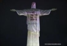 Prêmio TV Brasil Petrobras para Elas valoriza mulheres no futebol Lançamento da campanho Feminicídio Nunca Mais, organizada pela NO MORE Foundation, Agência Brasileira de Promoção Internacional do Turismo (Embratur) e Empresa Brasil de Comunicação (EBC), no monumento do Cristo Redentor