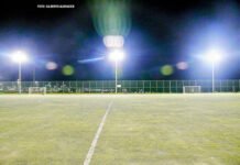Paranoá ganha nova iluminação em campos e amplia prática esportiva à noite