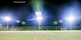 Paranoá ganha nova iluminação em campos e amplia prática esportiva à noite