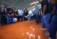 Governadora reinaugura Ginásio de Esportes de Samambaia, com investimento de R$ 1,2 milhão