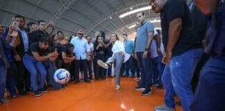 Governadora reinaugura Ginásio de Esportes de Samambaia, com investimento de R$ 1,2 milhão