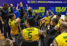 Seleção de rúgbi em cadeira de rodas conquista torneio internacional