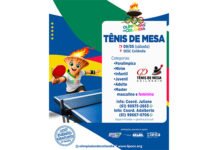 12ª Olimpíada de Ceilândia: inscrições para o Tênis de Mesa vão até 1º de maio