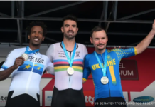 Lauro Chaman é ouro em etapa a Copa do Mundo de ciclismo de estrada