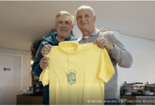 Pentacampeão com a seleção, Felipão é homenageado na Granja Comary