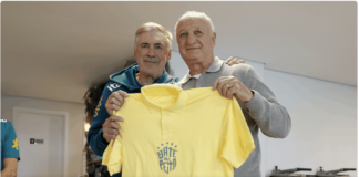 Pentacampeão com a seleção, Felipão é homenageado na Granja Comary