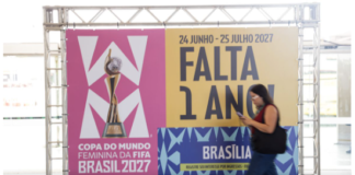 Brasília inicia contagem regressiva de 1 ano da Copa do Mundo Feminina
