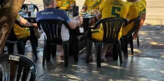 Bares aguardam lotação mesmo com Brasil fora da final da Copa: ‘Que a Argentina tome goleada’