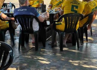 Bares aguardam lotação mesmo com Brasil fora da final da Copa: ‘Que a Argentina tome goleada’