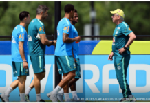 Brasil inicia preparação para oitavas da Copa contra Noruega