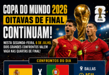 Espanha e Portugal, EUA e Bélgica jogam hoje pelas oitavas da Copa