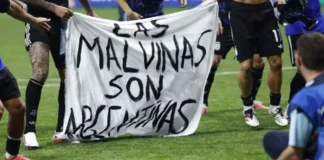 ‘Las Malvinas son argentinas’: Fifa pode punir federação por manifestação política
