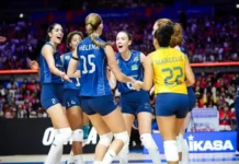 Liga das Nações: seleção feminina pega Japão na quarta em 1º mata-mata