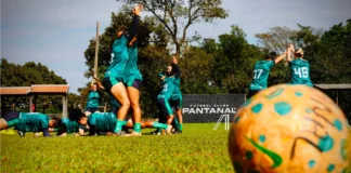 Pantanal feminino se prepara para o jogo mais importante de sua história