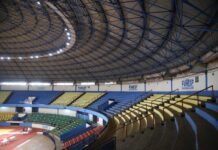 Futsal com prêmio de R$ 5 mil chega a Campo Grande em setembro Quadra de futsal do ginásio Guanandizão em Campo Grande