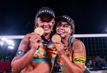 Dupla de sul-mato-grossense vence etapa do Circuito Mundial de vôlei de praia