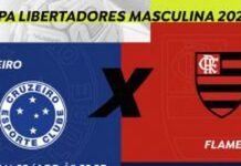 Nacional transmite Cruzeiro x Flamengo pelas oitavas da Libertadores Estádio do Mineirão iluminado para partida de futebol entre Cruzeiro e Flamengo