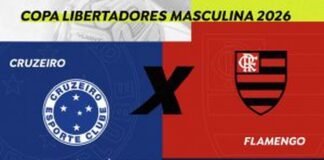 Nacional transmite Cruzeiro x Flamengo pelas oitavas da Libertadores Estádio do Mineirão iluminado para partida de futebol entre Cruzeiro e Flamengo