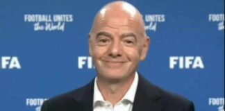 Uefa, Concacaf e AFC atacam plano de Infantino na Fifa Gianni Infantino durante evento oficial da Fifa