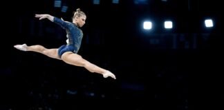 Flávia Saraiva e Rebeca Andrade fazem dobradinha na trave na Copa do Mundo de Ginástica