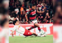 Flamengo vence o Bragantino e amplia a vantagem na liderança do Brasileirão