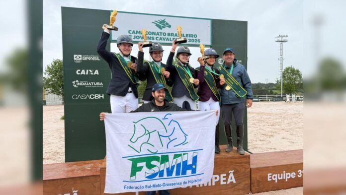 hipismo-federacao-ms-jovem-cavaleiro Mato Grosso do Sul conquista título inédito por equipes no Brasileiro de Jovens Cavaleiros