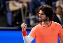 Alcaraz vence Lehecka e conquista o ATP 500 do Japão na primeira taça depois da lesão no punho