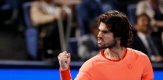 Alcaraz vence Lehecka e conquista o ATP 500 do Japão na primeira taça depois da lesão no punho