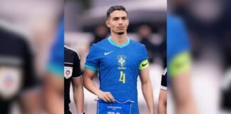 Zagueiro campo-grandense Arthur Dias entra na mira do Barcelona após convocação para a Seleção