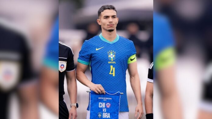 Zagueiro campo-grandense Arthur Dias entra na mira do Barcelona após convocação para a Seleção