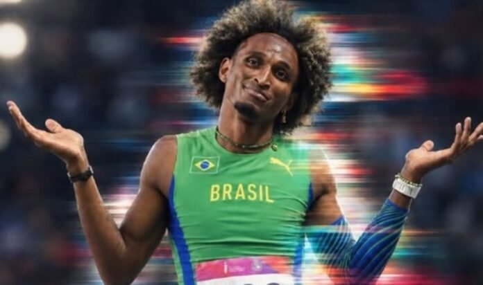 Fora das barreiras, Alison dos Santos vence os 400m rasos e fica com o ouro nos Jogos Sul-Americanos