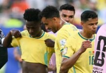 Brasil sofre, mas empata com a Austrália no último minuto na estreia do ciclo rumo à Copa de 2030 Brasil sofre, mas empata com a Austrália no último minuto na estreia do ciclo rumo à Copa de 2030