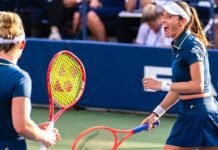 Luisa Stefani e Dabrowski estreiam com vitória no WTA 1000 de Wuhan e sonham com a liderança
