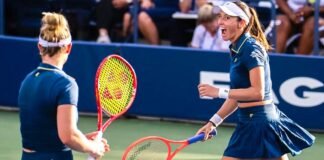 Luisa Stefani e Dabrowski estreiam com vitória no WTA 1000 de Wuhan e sonham com a liderança