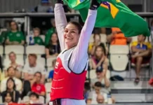 Maria Clara Pacheco vence mais uma etapa do Grand Prix de taekwondo, em Paris Maria Clara Pacheco vence mais uma etapa do Grand Prix de taekwondo, em Paris