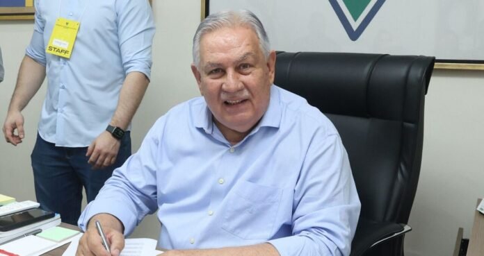 Estevão Petrallás é reeleito presidente da FFMS para mandato até 2031