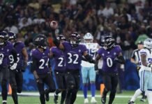 Ravens vencem os Cowboys por 34 a 31 no primeiro jogo da NFL no Maracanã Ravens vencem os Cowboys por 34 a 31 no primeiro jogo da NFL no Maracanã