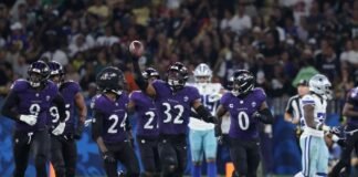 Ravens vencem os Cowboys por 34 a 31 no primeiro jogo da NFL no Maracanã Ravens vencem os Cowboys por 34 a 31 no primeiro jogo da NFL no Maracanã