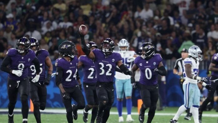 Ravens vencem os Cowboys por 34 a 31 no primeiro jogo da NFL no Maracanã Ravens vencem os Cowboys por 34 a 31 no primeiro jogo da NFL no Maracanã