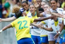 Seleção feminina vence a Argentina por 3 a 1 na estreia no Beira-Rio, palco da Copa de 2027 Seleção feminina vence a Argentina por 3 a 1 na estreia no Beira-Rio, palco da Copa de 2027