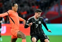 Gakpo empata nos acréscimos e Holanda e Alemanha ficam no 1 a 1 nas estreias de Xavi e Klopp