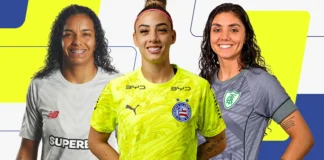 Yanne, Carlinha e Sandy são as finalistas a melhor goleira no Prêmio TV Brasil Petrobras Para Elas Yanne, Carlinha e Sandy são as finalistas a melhor goleira no Prêmio TV Brasil Petrobras Para Elas